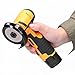 Hancaner 19500rpm Electric Grinding Tool, Multifunctional Electric Grinder, Handheld Cutter with 2 PCS Cutting Blades for Cutting Polishing Ceramic Tile Wood Stone Steel, (US Plug 2pcs batteries)