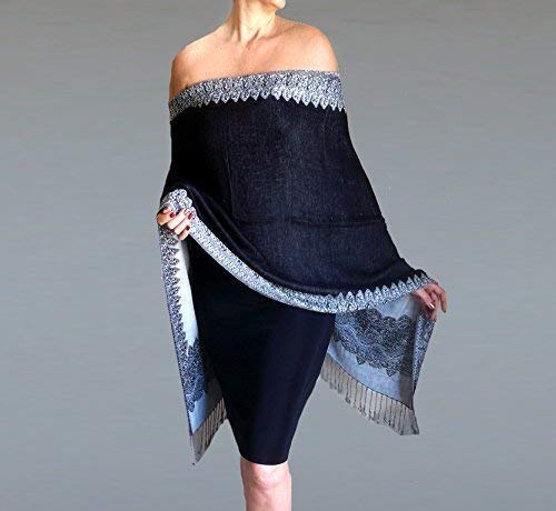 ladies poncho shawl