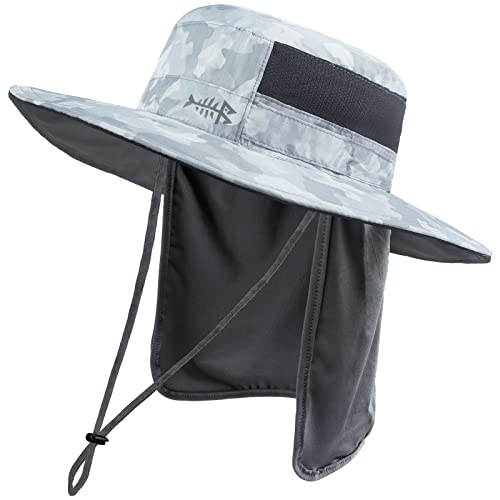 Image of BASSDASH UPF 50+ Sun Fishing Hat Water Resistant with Detachable Neck Flap