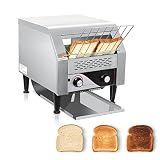 Commercial Conveyor Toaster 300PCS/Hour 110V Heavy Duty Restaurant Toaster Electric Countertop Belt