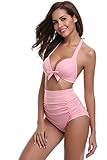 📞 Dieser elegant und retro Zweiteiliger Bikini verleiht Ihrer Figur einen sexy und trendigen look. Der Bikini befindet sich im trendigen Design und sorgt für eine gute Passform und Show ein wunderschönes Schlüsselbein und bietet Ihnen das beste Tragegefühl.