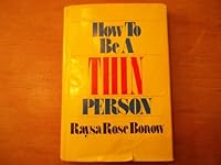 How to be a thin person 0394406168 Book Cover