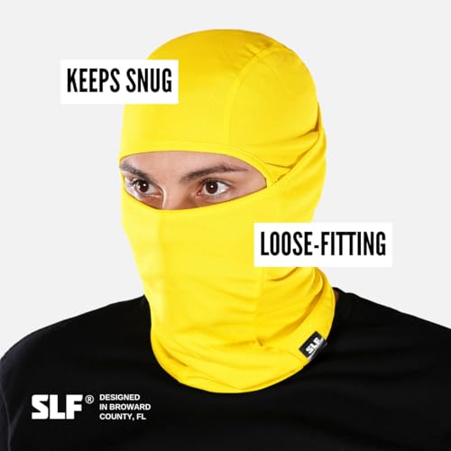 Image of SLEEFS Balaclava Face Mask Men & Women - Loose Fit, Breathable Ski Mask Shiesty for Football, Cycling - All Weather Use