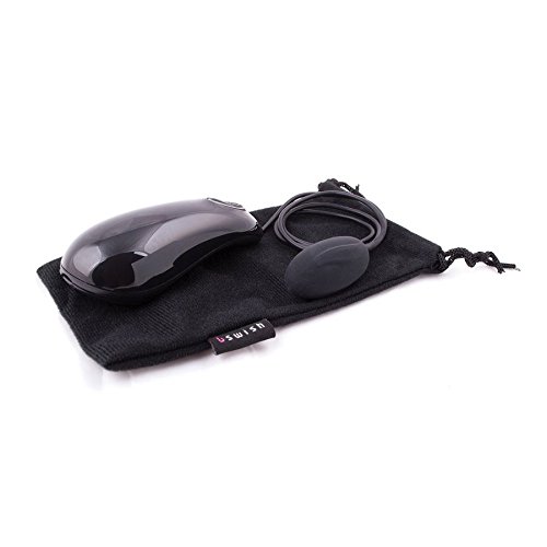 Oeuf vibrant Bnaughty Deluxe noir pour stimuler le plaisir