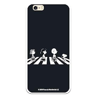 Coque pour iPhone 6-6S Officielle Snoopy Personnages Beatles pour protéger votre téléphone portable Coque en silicone souple avec licence officielle Peanuts. - Les Beatles, Paul McCartney, John Lennon, RIngo Starr, George Harrison