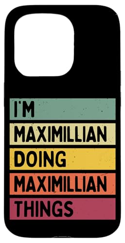 I'm Maximillian Doing Maximillian Things �ʔ��� �p�[�\�i���C�Y �X�}�z�P�[�X iPhone 15 Pro �p