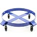 Heavy Duty - Swivel Caster Wheel - Drum Dolly 1000 Pound Capacity - 30 Gallon Steel Frame Non Tipping