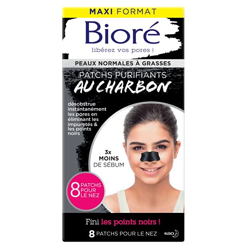 Bioré boite 8 patchs purifiants au charbon Cover