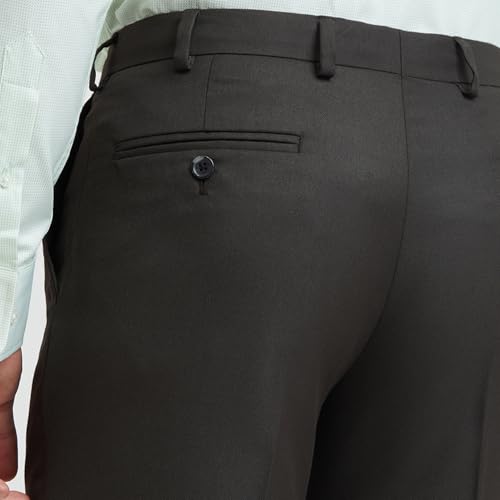 Image of Park Avenue Men's Regular Fit Mid Rise Pants