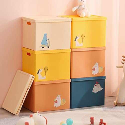 Boîte de rangement anti-poussière avec couvercle pour ranger le linge - 4
