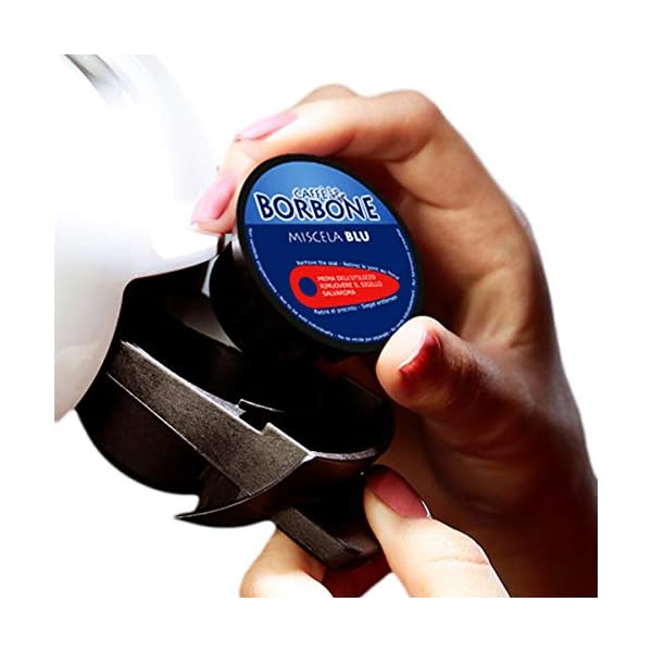 Caffè Borbone Café Mezcla Azul - 90 cápsulas (6 paquetes de 15) - Compatibles con las Cafeteras Nescafé®* Dolce Gusto®* - Imagen 3