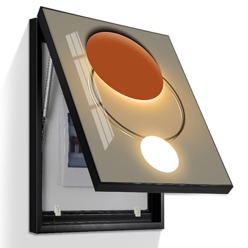 Couvercle de boîte de compteur électrique amovible design moderne