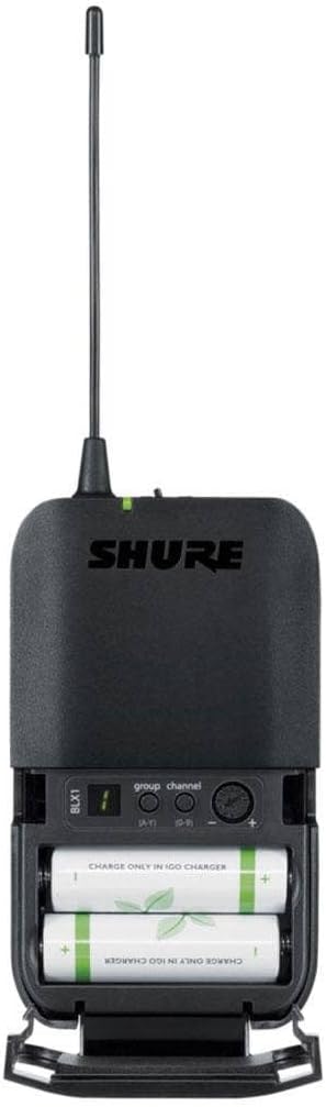 Shure BLX14R/SM35 Wireless Microphone System - 14-Hour Battery Life, 300 ft Range, UHF | SM35 Headset Mic, Single Channel Rack Mount Receiver | J11 Band (BLX14R/SM35-J11) - Image 7