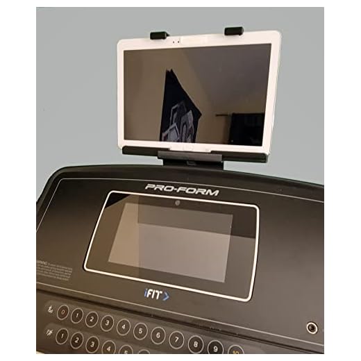 TeaboWare Tablet Holder for Nordic Track and Proform Treadmill or Elliptical
