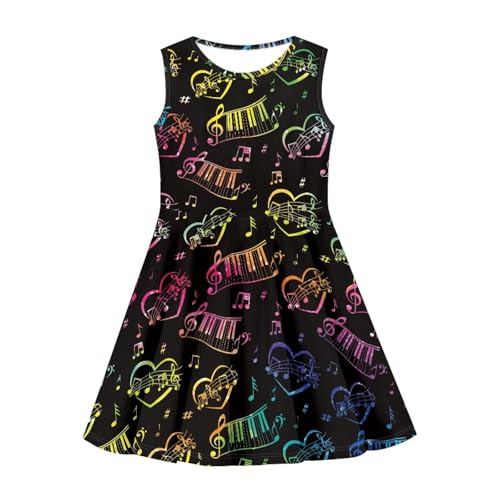 Youngerbaby Girls' Dress Kids Sleeveless Sundress Tie Twist Slim Fit Party Dresses for 5-14 Years Girl4