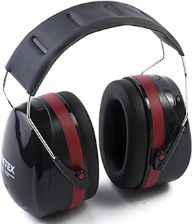 PRETEX Professional Ear Protectors with SNR 31 dB, Lightweight, Fully Adjustable Headband, CE Certification, Ear Protection, Noise Protection, Ear Protection, Ear Protectors