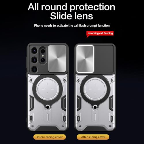 Coque Samsung S24 Ultra 5G accessoire antichoc rigide protège objectif slide