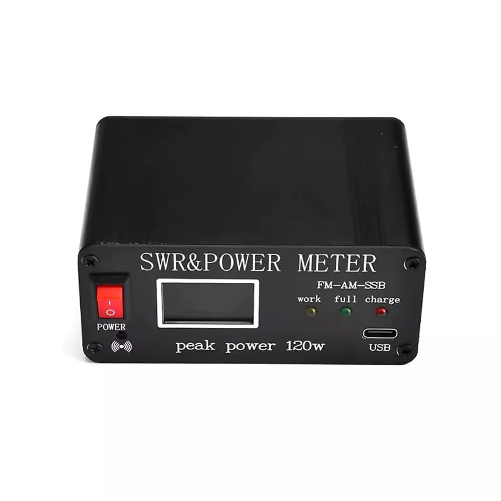 Toplionace Accordatore D'antenna Automatico Hf Portatile con Display OLED - 1,8 Mhz-50 Mhz, 0,5-120W, ATU-130