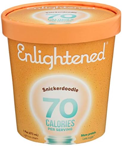 Enlightened, Snickerdoodle Ice Cream, 16 Fl Oz