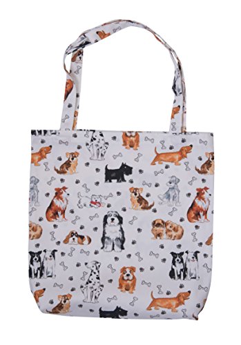 Roy Kirkham & Co Sac de Courses en PVC Motif Chiens Multicolore Cover