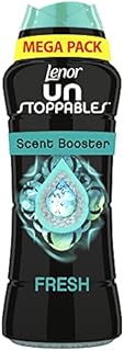 Lenor Unstoppables In-Wash Laundry Scent Booster Beads, 570g, Fresh Scent, A Boost Of Freshness For Up To 12 Weeks In Storage