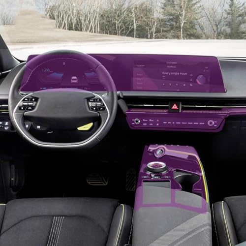Accessoires voiture Kia EV6 protection intérieur en TPU
