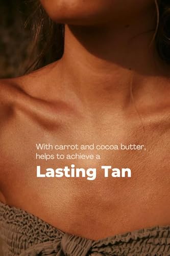 Image of Bade Natural Tanning Oil - Moisturizing Sun Oil with Coconut, Avocado & Cocoa Oils - Nourishes Skin & Enhances Natural Glow - Reef-Safe, Non-SPF Tanning Oil for All Skin Types, 3.4 oz
