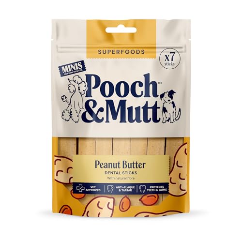 Pooch & Mutt - Peanut Butter Dog Dental Sticks 7 sticks