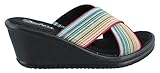 Skechers Cali Women's Rumblers Gore-Geous Wedge Sandal