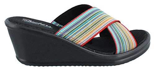 Skechers Cali Women's Rumblers Gore-Geous Wedge Sandal