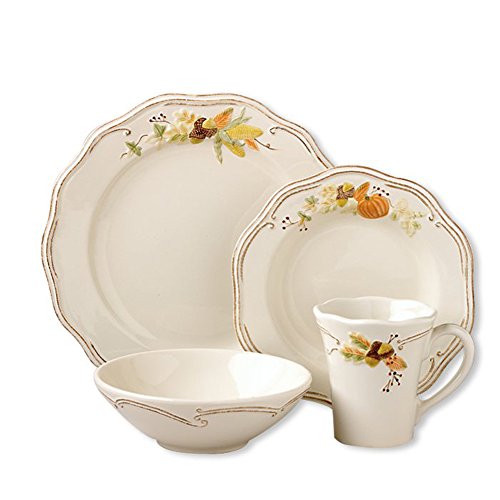 Pfaltzgraff Plymouth 32 Piece Dinnerware Set, Service for 8