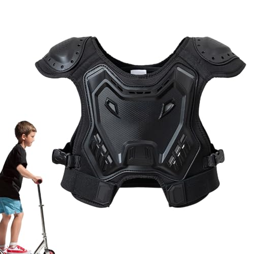 Qukoielly Kinder Motocross Ausrüstung Schutzbekleidung und Zubehör - Brust Protektoren,Motocross...