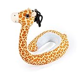 Almohada en forma de U de dibujos animados perezosos * Soporte de teléfono móvil, cuello cómodo, liberación, soporte 3D, absorción de humedad, curva de arco, ergonómico.