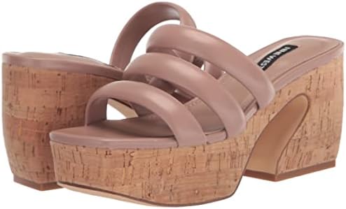 Nine West Women's Danne Wedge Sandal, Taupe 240, 5 | Image 6