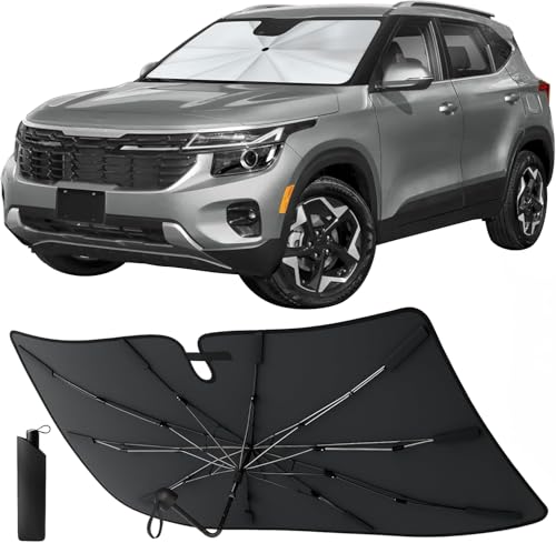 [2026 Upgraded] Econour Premium Windshield Umbrella Sun Shade | Foldable Car Window Shade for Front...