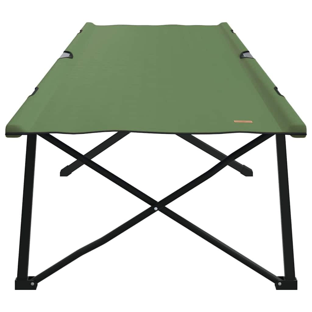 Generisch Klapp Schlafbett fürs Camping 2 pcs Grün 206 x 76 x 74 cm,Sportartikel,Outdoor-Aktivitäten,Camping Wandern,Camping-Möbel,Feldbetten-42003172