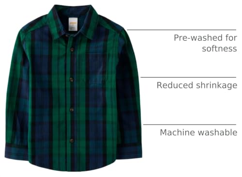 Image of Gymboree Boys' and Toddler Long Sleeve Button Up Shirt