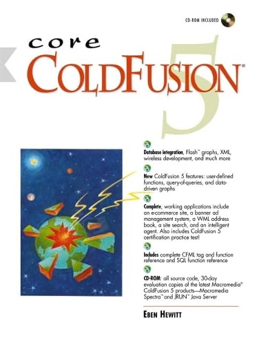 Core ColdFusion 5 (With CD-ROM)