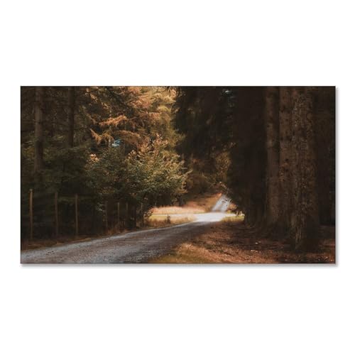 Impression sur toile forêt nature avec des détails artistiques fins