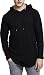 Produktbild Urban Classics Herren Kapuzenpullover Long Shaped Terry Hoody,Schwarz (black), XXL
