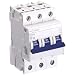 Produktbild ABL Leitungsschutzschalter C16S3 C16A 6KA 3pol, blau/weiß