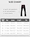 Gogokids Girls Ice Skating Leggings, Kids Fleece Thermal Black Dancing Trousers