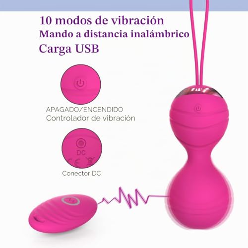 Bolas chinas de silicona para entrenamiento de músculos pélvicos en casa con vibrador USB 4