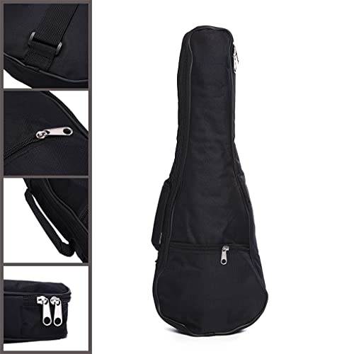 FSHGSA Housse De Guitare Étanche for Ukulélé De 21 Pouces Housse Souple Light Gear – Accessoires Noirs - Les Beatles, Paul McCartney, John Lennon, RIngo Starr, George Harrison FSHGSA Housse De Guitare Étanche for Ukulélé De 21 Pouces Housse Souple Light Gear - Accessoires Noirs – Image 5