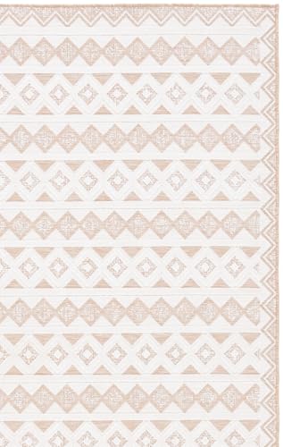 SAFAVIEH Tapete Lavable Outdoor 8 x 10 Natural Ivory miniatura 6