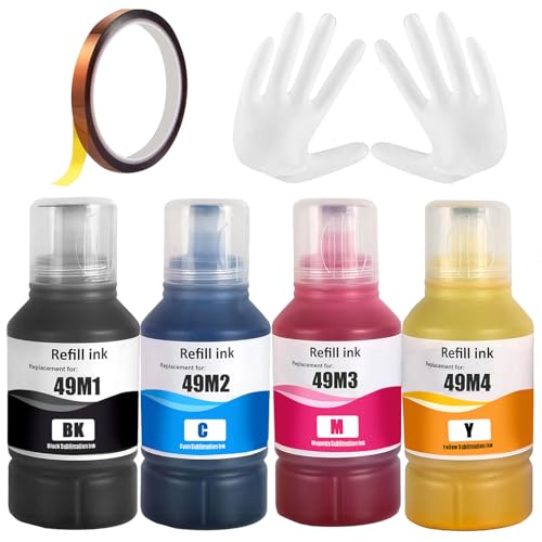 Encre de sublimation T49M compatible Epson Surecolor F170 F570