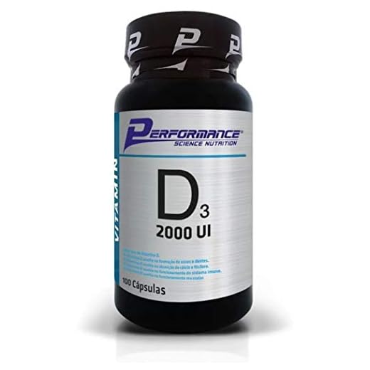 Vitamina D3 2000 UI (100caps), Performance Nutrition