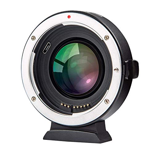 Image of Lens Adapter EF-FX2 Auto-Focus 0.71x Speed-Booster Converter for Canon EF Lens to Fuji X-Mount Mirrorless Cameras X-T2 X-T20 X-T10 X-T100 X-PRO2 X-E3 X-A20 X-A5