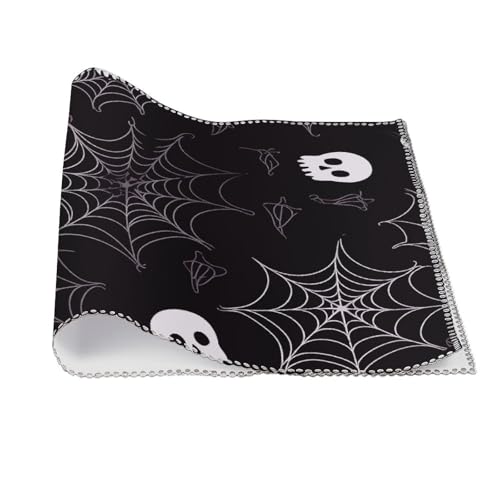 Set de table Halloween gothique lavable lot de 6 pour repas - 4