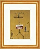 herbert leupin ford  Pause. Trink Coca Cola Herbert Leupin 1954 Plakat Kunst Plakatwelt 644 Gerahmt